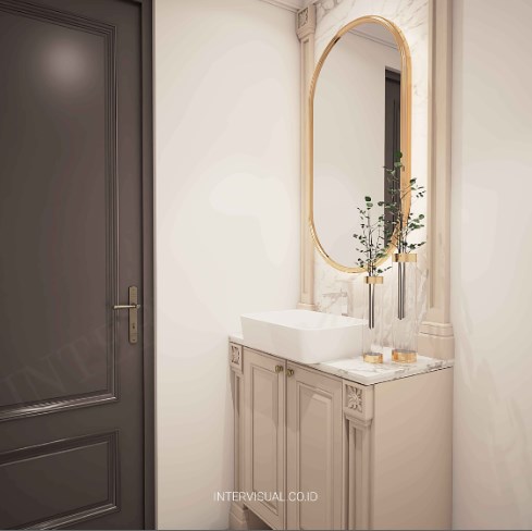 Ruang Tamu Minimalis Modern dalam Interior Rumah Kehangatan