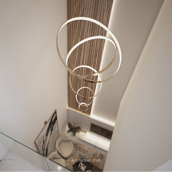 Desain Interior Rumah Mewah Minimalis Modern 2 Lantai Keseimbangan Harmonis Antara Ruang dan Estetik