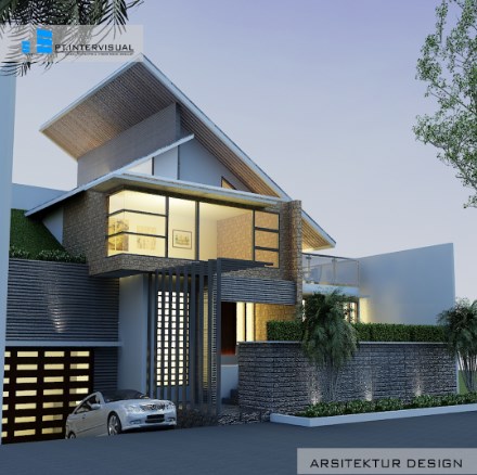 Rumah Besar Mewah Desain Modern Menginspirasi
