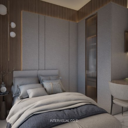 Desain Interior Apartemen 1 Kamar
