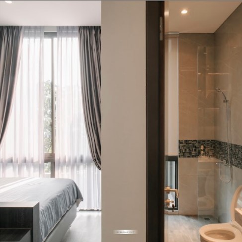 Desain Interior Apartemen 2 Kamar Tidur Minimalis Nyaman dan Modern