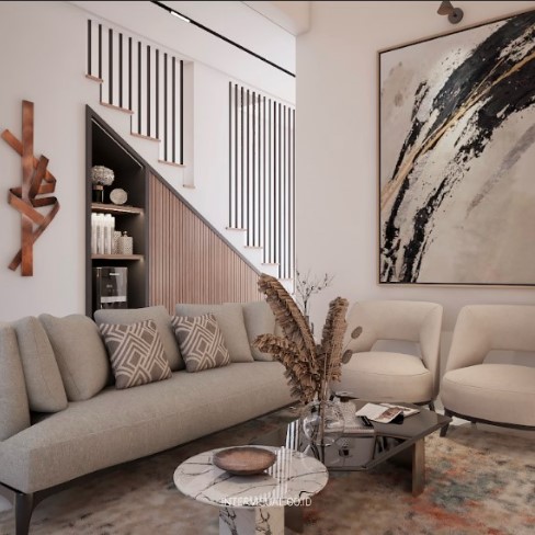 Desain Interior Rumah 2 Lantai Minimalis Tapi Tetap Mewah