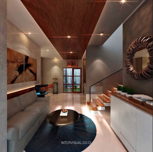 Desain Interior Rumah Minimalis 2 Lantai yang Elegan