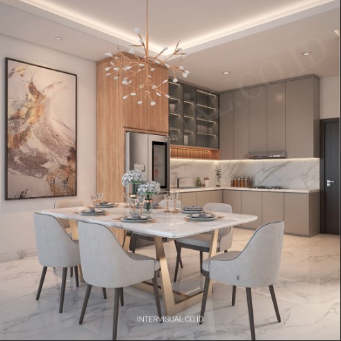 Interior Design Dapur Full Furniture