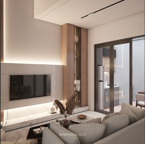 Interior Minimalis Ruang Tamu Desain Kekinian Mewah