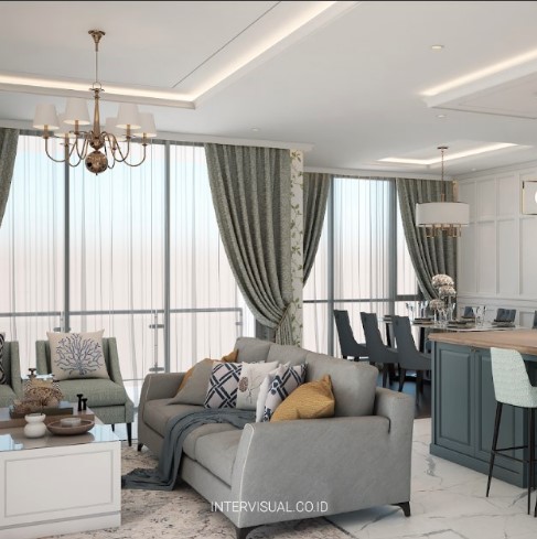 Interior Ruangan Rumah Mewah Desain Kekinian