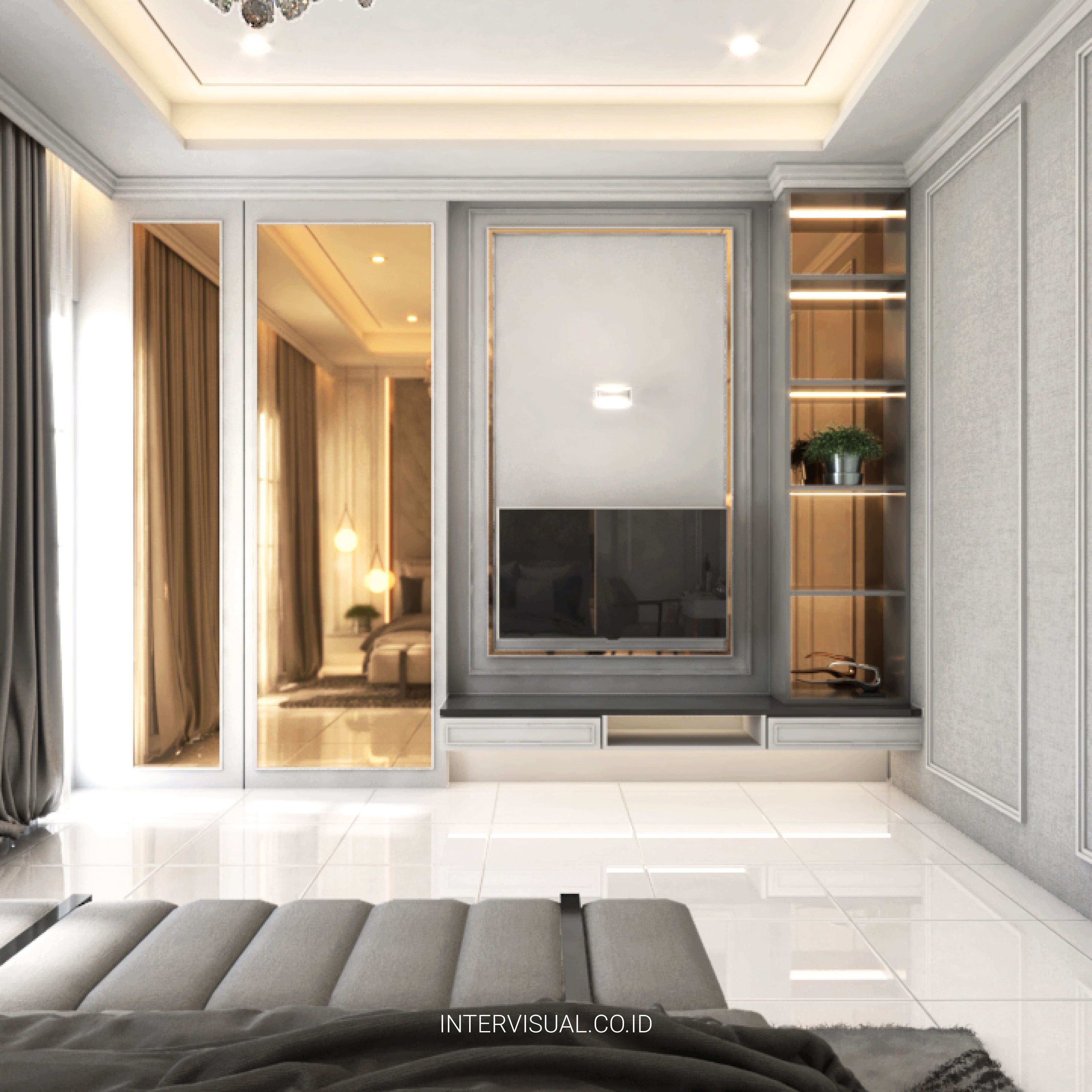 Desain Interior Apartemen Minimalis Tampilan Mewah